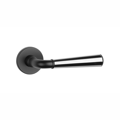 Klamka Aprile Marigold Slim R 7mm - czarny/chrom