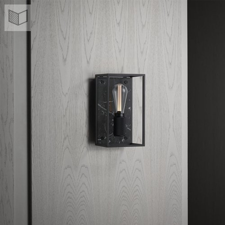 Kinkiet Buster+Punch Caged Wall 1.0 M - czarny marmur