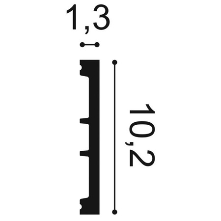 Listwa wielofunkcyjna Orac Decor SX163