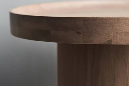 Stolik kawowy Bolia Plateau Coffee Table - Ø61cm - czarny dąb 