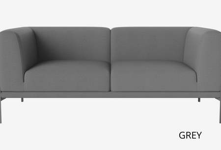 Sofa Bolia Caisa 2-osobowa Ascot grey