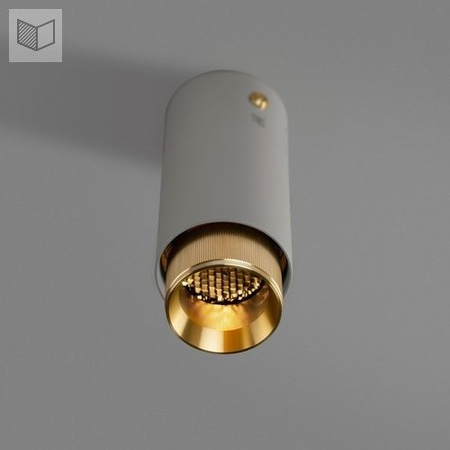 Reflektor Buster + Punch Exhaust linear szary/złoty