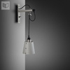 Kinkiet Buster+Punch Hooked Wall - mały szary/srebrny