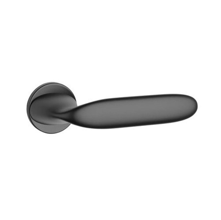 Klamka Aprile Peonia Slim 7mm - czarna