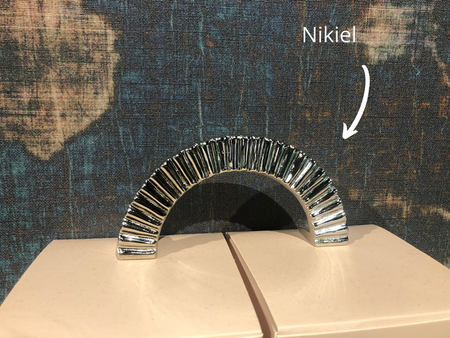 Uchwyt Pap Deco Ring XL mosiądz naturalny