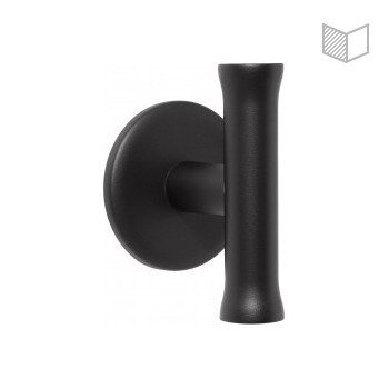 Uchwyt meblowy Formani Nour EV102V/64 czarny satyna