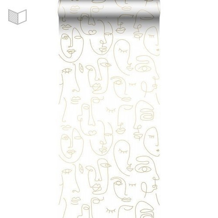 Tapeta Esta Home Black&White with a splash of gold - 139146