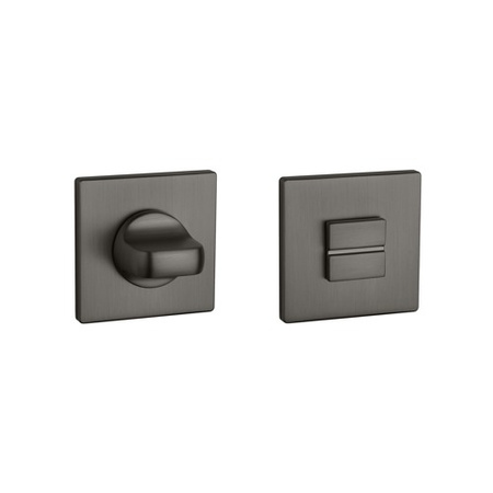 Rozeta APRILE Q SUPER SLIM 5MM US-A PVD - antracyt matowy PVD WC 4x4