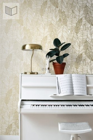 Tapeta Esta Home Black&White with a splash of gold - 139125