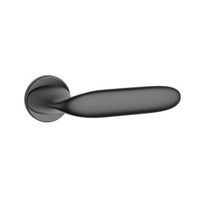 Klamka Aprile Peonia Slim 7mm - czarna