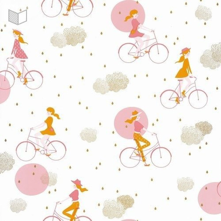 Tapeta Caselio Girl Power - Lucy in the sky GPR100844928