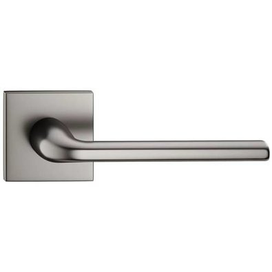 Klamka Corona Scandi - Na szyldzie kwadratowym, gunmetal