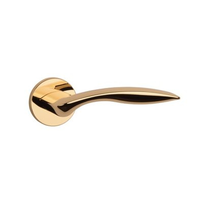 Klamka Aprile Robinia Slim R 7mm - złoty