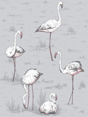 Tapeta Cole&Son Icons - Flamingos 112/11040