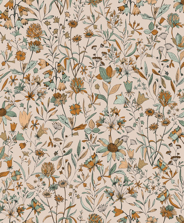 Tapeta Caselio Nos Gravures - Jardin De Giverny 103004345