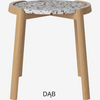 Stolik kawowy Bolia Mix Coffee table Ø46cm - biały terazzo