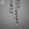 Lampa wisząca Buster + Punch Hooked 6.0 srebrna