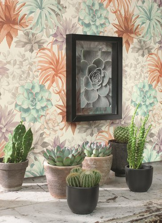Tapeta Casadeco Botanica - Echeveria 85917396