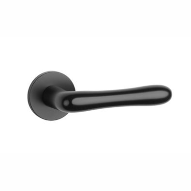 Klamka Aprile Cynia Slim R 7mm - czarna