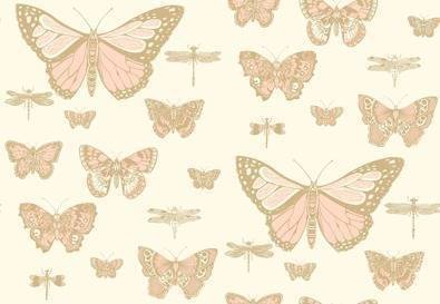 Tapeta Cole&Son Whimsical - Butterflies&Dragonflies 103/15066