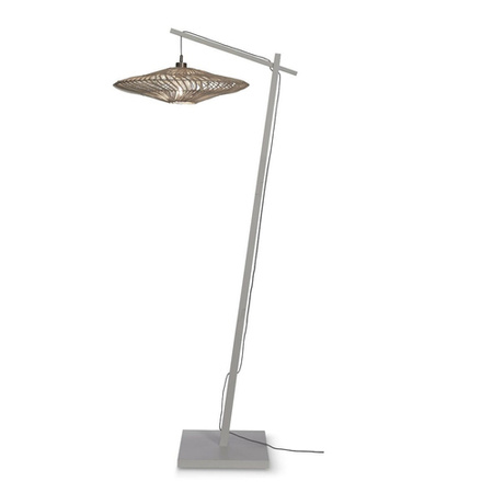 Lampa podłogowa Good&Mojo ZANZIBAR L 55x14 biała