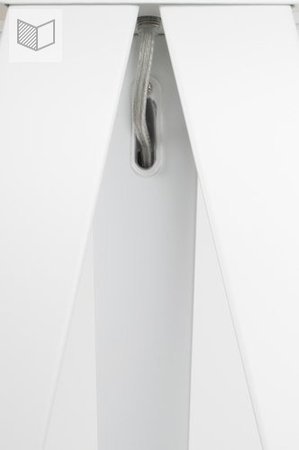 Lampa podłogowa Zuiver Tripod - biała
