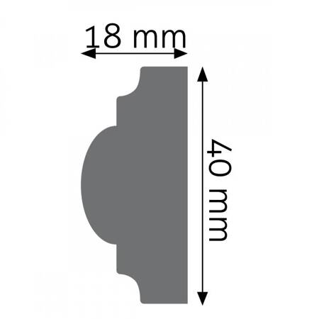 Listwa ozdobna Creativa LPC-02