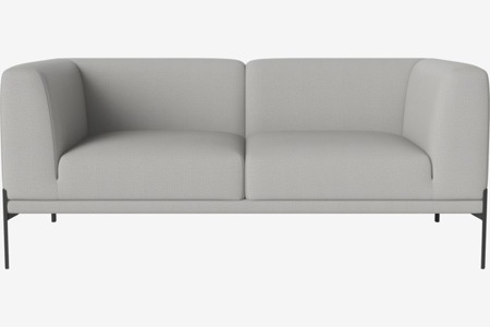 Sofa Bolia Caisa 2-osobowa Ascot light grey 