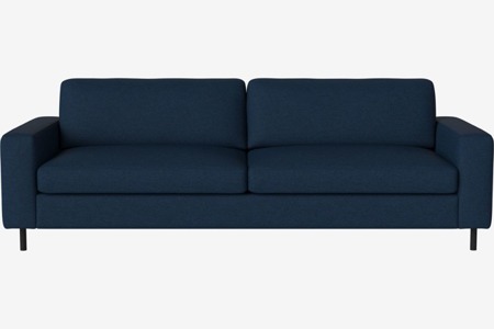 Sofa Bolia Scandinavia 3-osobowa Sira - grey