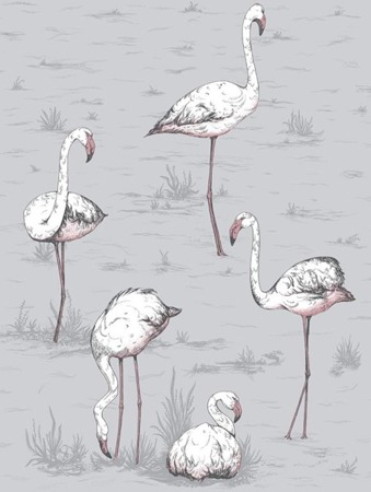 Tapeta Cole&Son Icons - Flamingos 112/11040