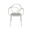 Krzesło Loop QeeBoo biały 2 szt.