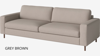 Sofa Bolia Scandinavia 3-osobowa London - dust green