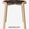 Stolik kawowy Bolia Mix Coffee table Ø46cm - brązowy marmur